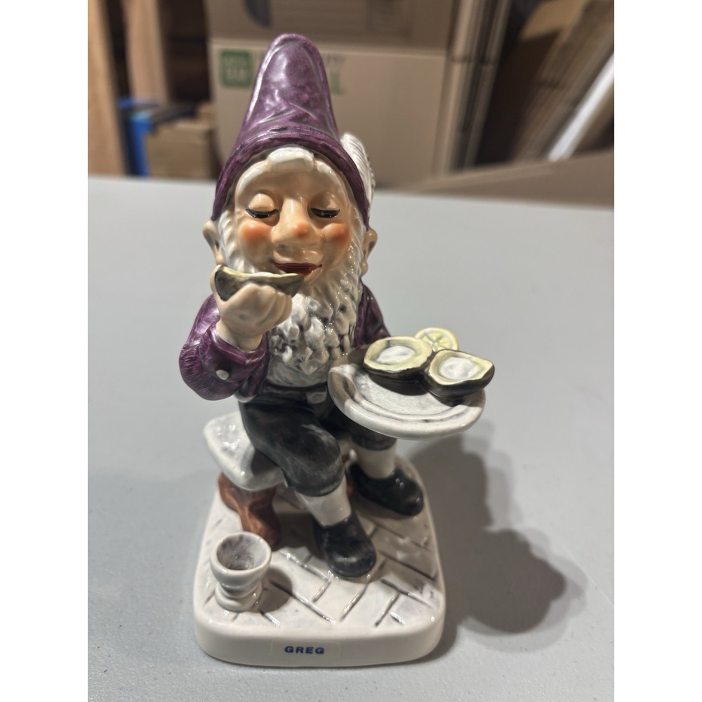 Vintage Goebel Hummel Co-Boy‎ Gnome Figurine GREG THE GOURMET - 1980